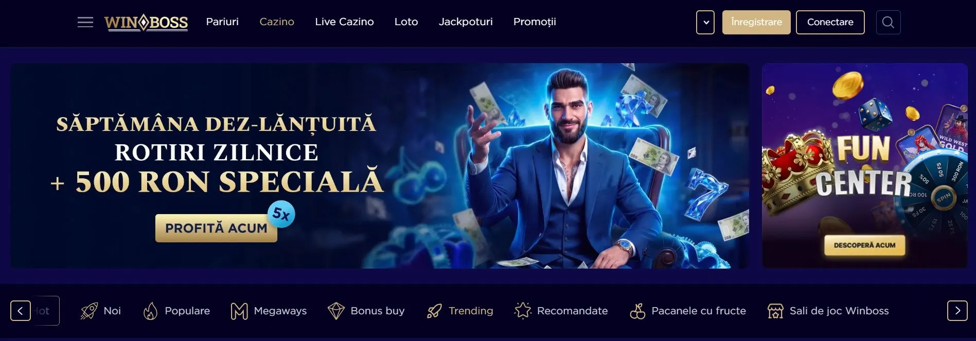 cel mai bun cazino online din România WinBoss